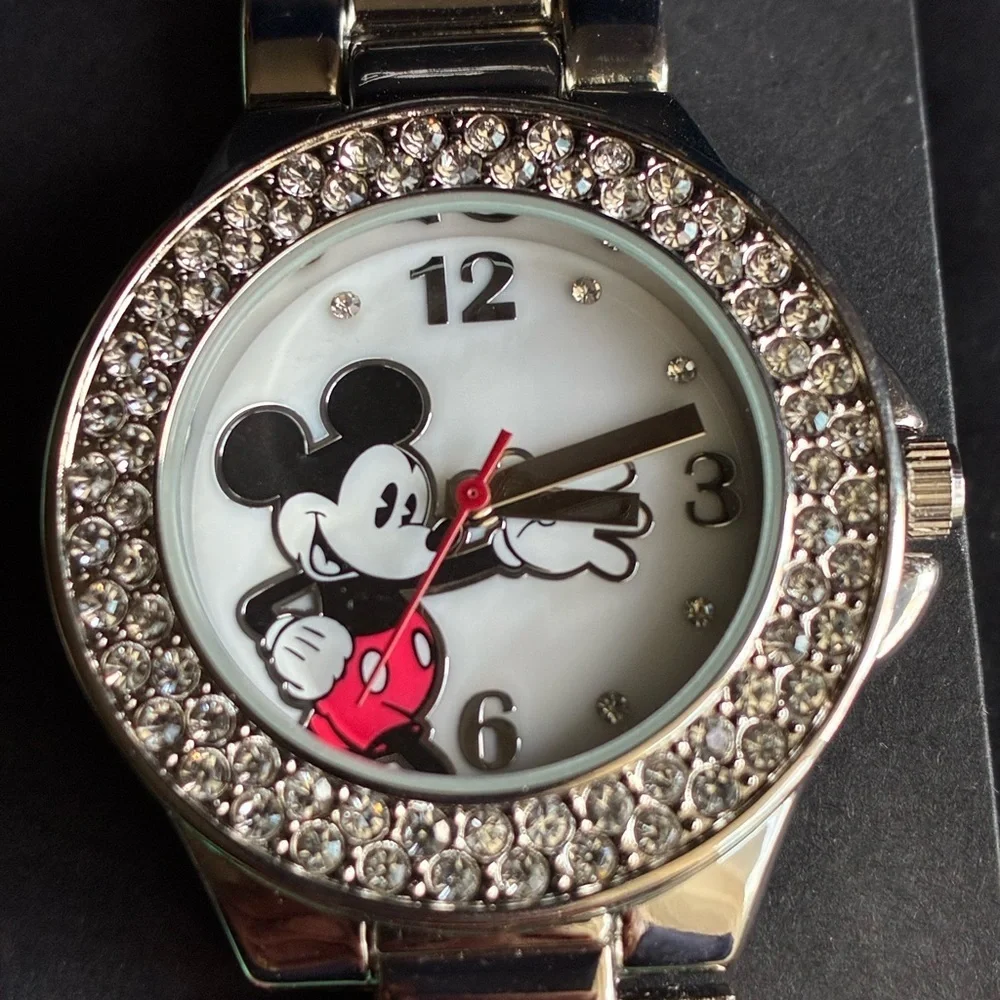 Disney Silver Mickey Mouse Watch